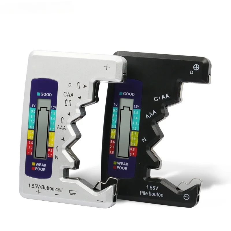 

Button Power Digital N Lithum Universal Cell /AAA/CAA/D/1.5V BT168 Capacity Batteries Tester Tester Batteries Checker For