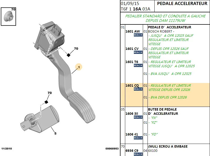 NTY DOMLAGER VORNE Passend Für CITROËN BERLINGO C-ELYSEE C2 C3 C4 DS3 DS4 PEUGEO