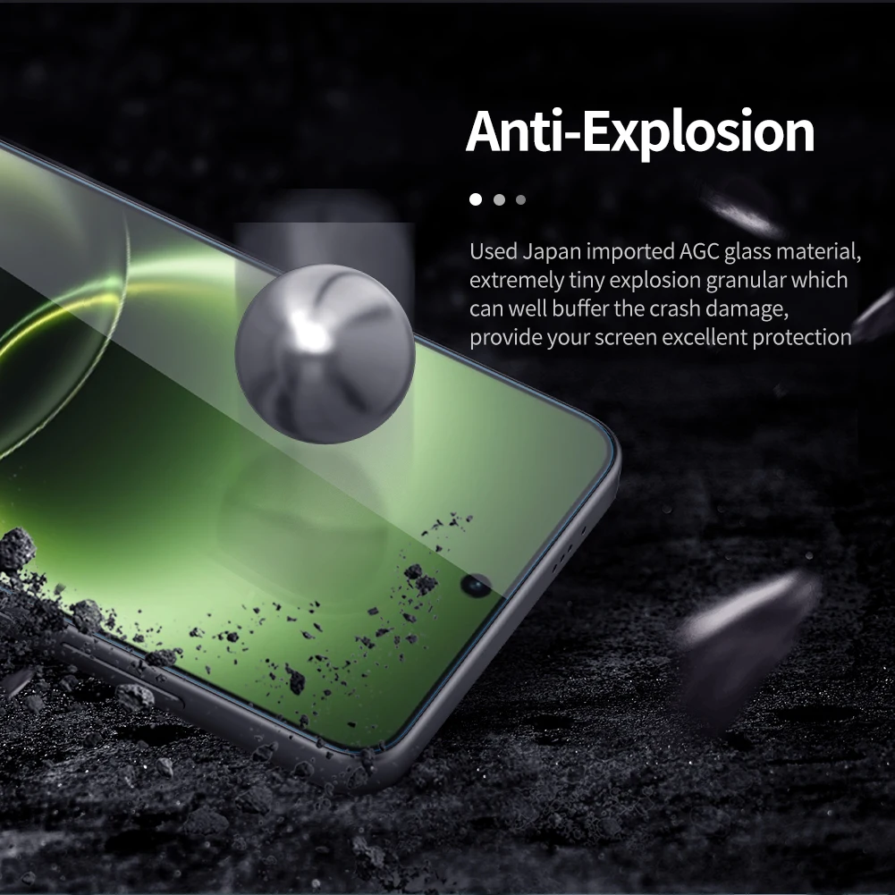 NILLKIN Für VIVO X300 Ultra H + Pro Series Displayschutzfolie aus gehärtetem Glas, 9H Anti-Explosions-Displayschutzfolie – Detail 4