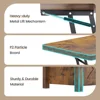Lift Top Coffee Table, 4 in 1 Convertible Coffee Tables with Storage and Hidden Compartment for Living Room 5