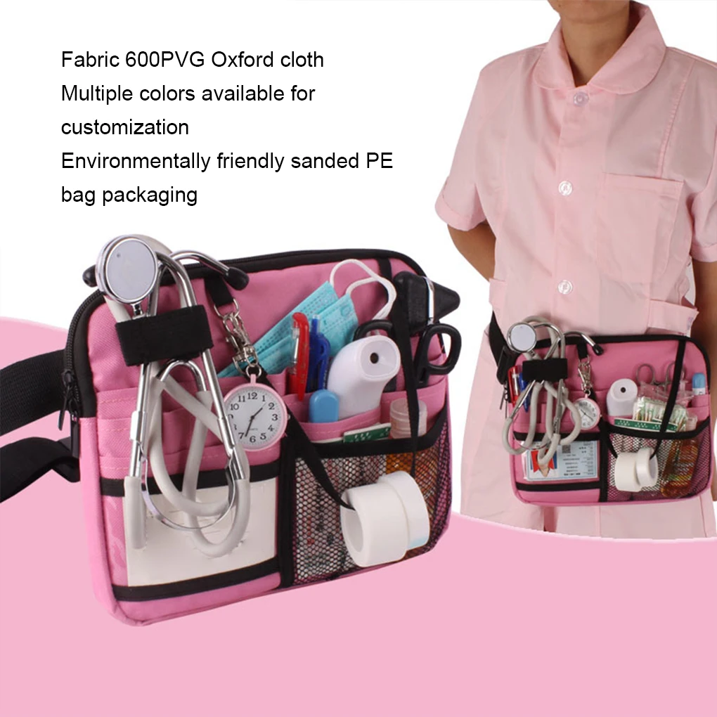 

Cloth Practical Nurse Tool Belt Tape Bracket For Easy Access To Medical Tools Oxford Fabric Is