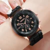3pcs/set Unisex Silicone Band Quartz Watch 3 Colors /set 3