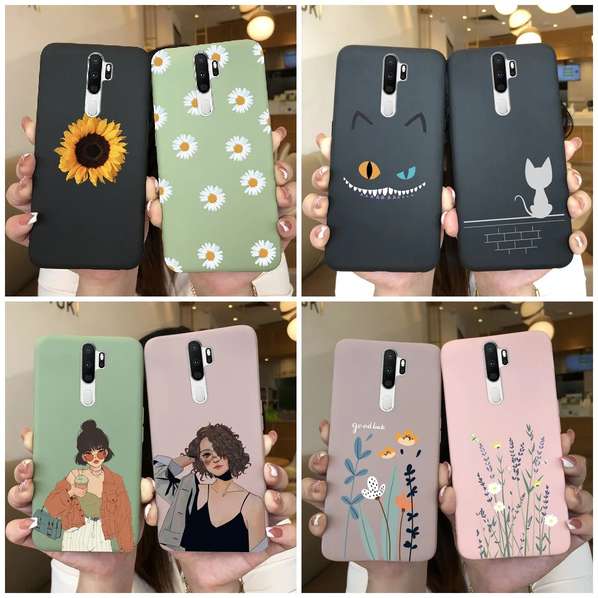 Stylish Silicone Soft Cover - Fashionable Cute Candy Painted Design