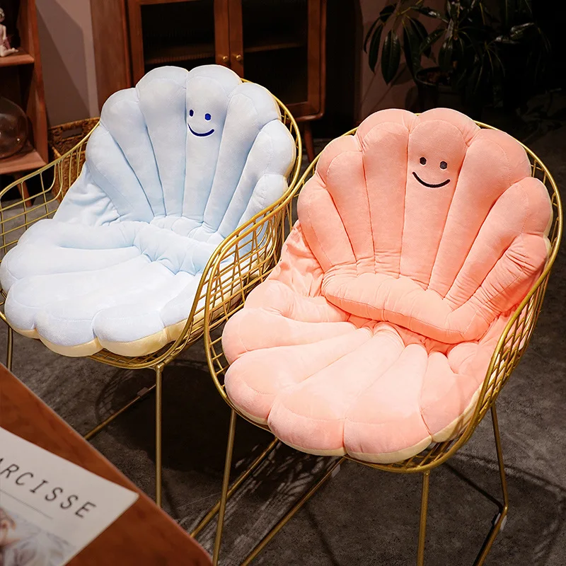 

Cartoon Shell Shaped Plush Cushion Toys Stuffed Cute Sofa Pillow Soft Floor Mat Seat Chair Cushion Kids Lovers Birthday Gifts