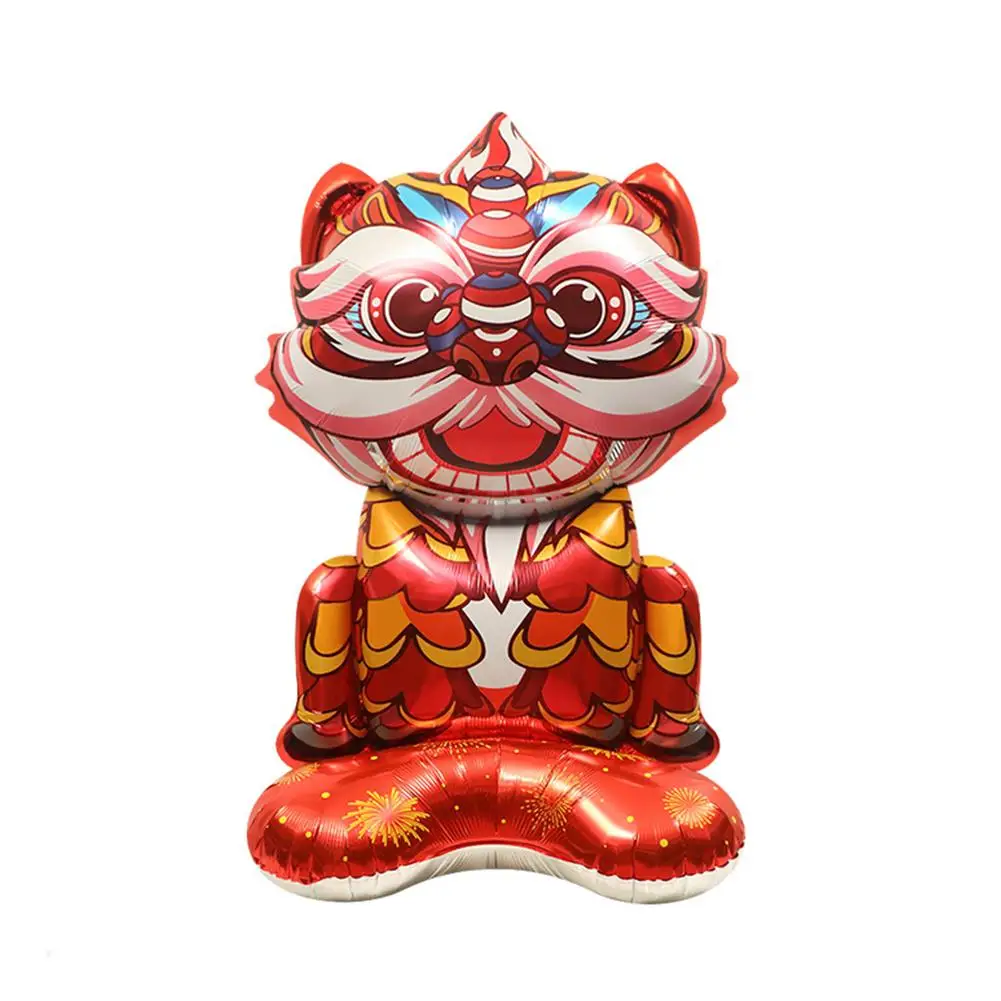 1pcs Spring Festival Balloons Foil Chinese Dragon Aluminum Film Balloon Lunar New Year's Chinatown Decoration Party set