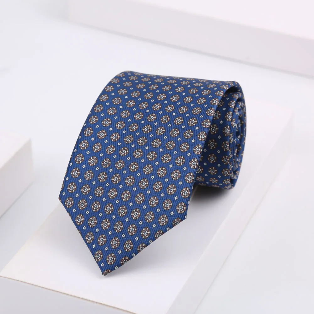 Klassische Herren-Krawatten aus Kunstseide, weich, neuartig, kariert, gepunktet, 8 cm, für Herren, Business, Hochzeit, Party, Accessoires, Geschenke – Detail 9