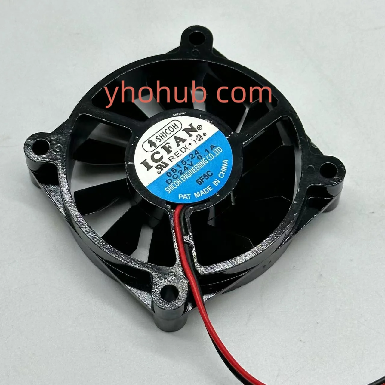 Ventilador de Refrigeração do Servidor Icfan2-wire 0615-24 cc 24v 0.10a 60x60x15 mm