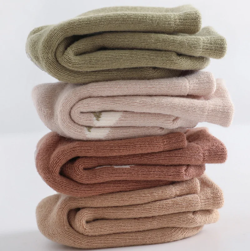 Winter Terry Loop Socks for Kids Baby Boys Girls