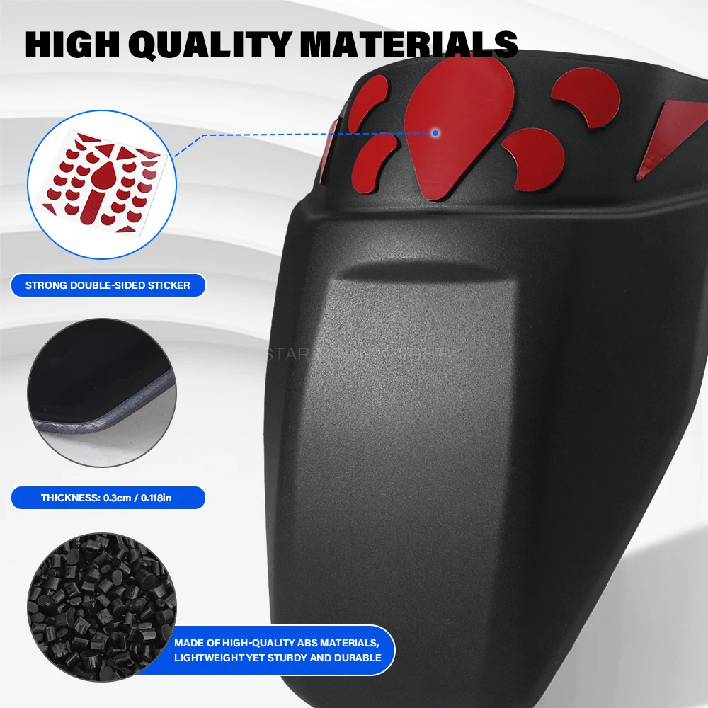 Premium Motorcycle Front Fender Extender Mudguard Extension Hugger