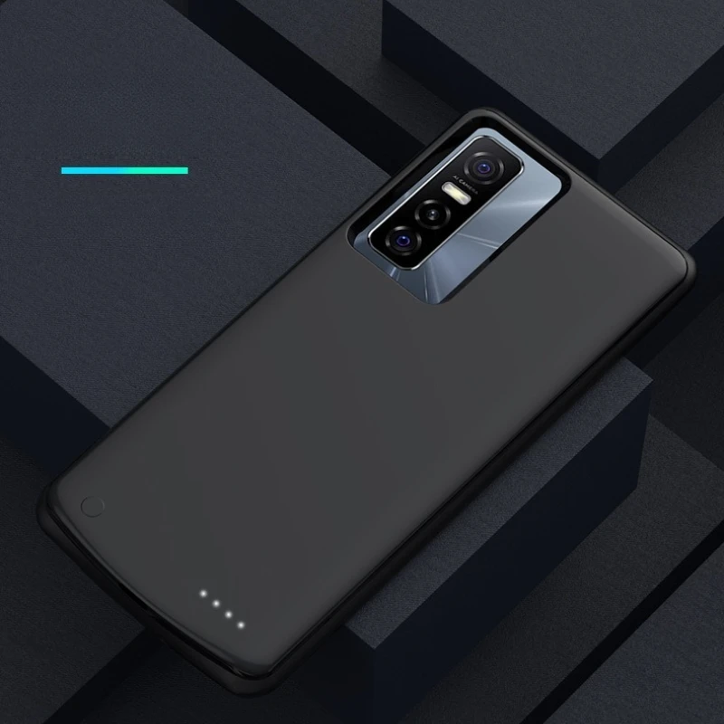 10000mAh Vivo Y70s용 백 클립 배터리 Y73S/Y97/Y51S/Y30/Y53S/Y78 무선 보조 배터리 백 클립 배터리
