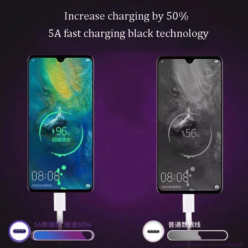 1/2/3pcs  Micro USB Cable 5A Fast Charging Wire Mobile Phone type-c Cable For redmi Samsung Andriod Micro usb Data Cable Cord