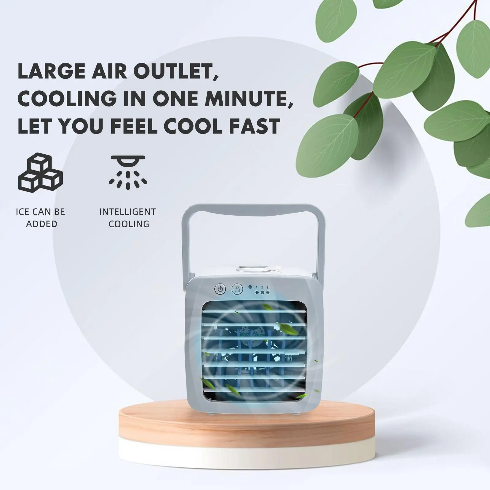 Portable Desktop Air Cooler Cooling Fan Small Conditioner Mini Fan Humidifier Usb Cooling Evaporative Air Cooler Portable