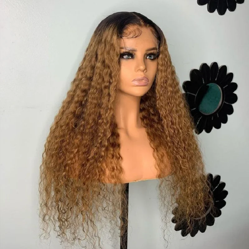 soft-glueless-long-26''-180density-ombre-blonde-kinky-curly-lace-front-wig-for-black-women-babyhair-preplucked-daily-middle-part
