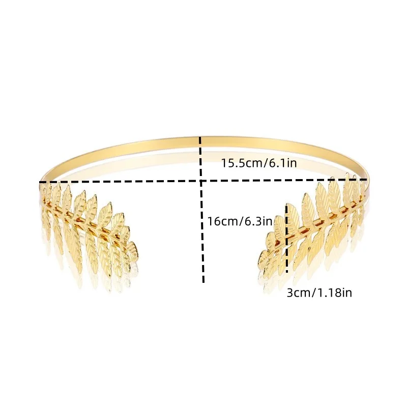 Dimensions de la couronne de laurier