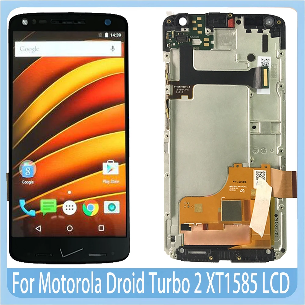 Fondina Clip Pelle Sintetica Nera Custodia Fondina Da Cintura Per Motorola Droid Turbo 2 XT1585 - Adatta Anche Con Otterbox Defender Porta Cellulare Da Cintura - Foto 5