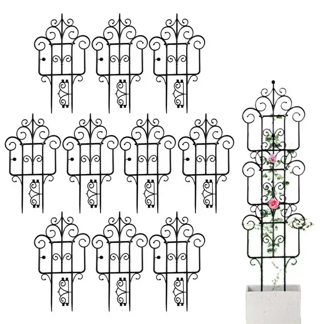Dekoratív Kerti Szegély Kerítés Erkély Képernyő Mesterséges Növények Határ Beltéri Virágok Rácsok Cserepes Mászáshoz