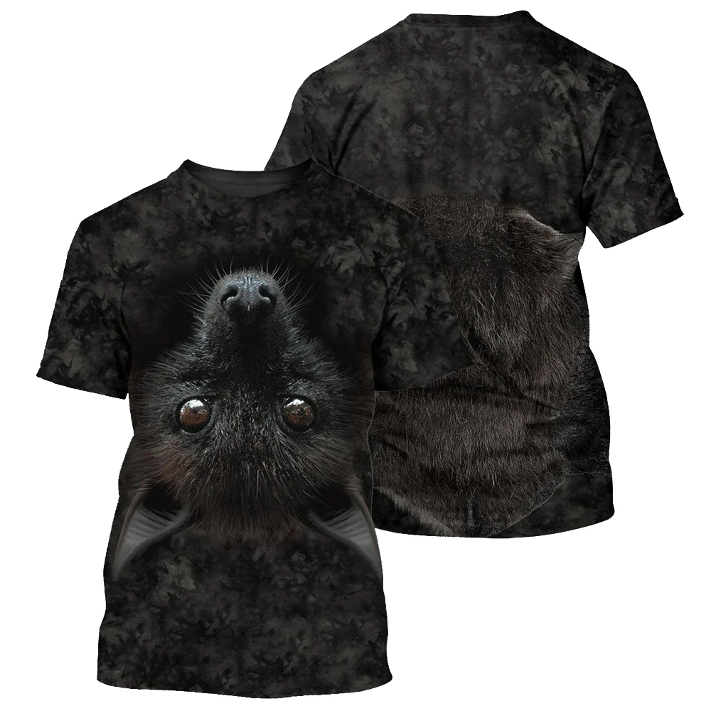 Cute Bear 3D Print Summer T Shirt