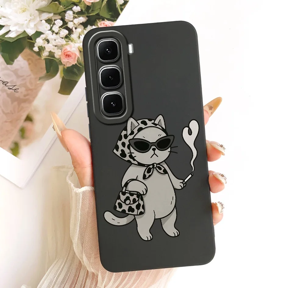 Cute Cartoon Candy Color Anti-Slip Silicone Phone Case with Lens Protection