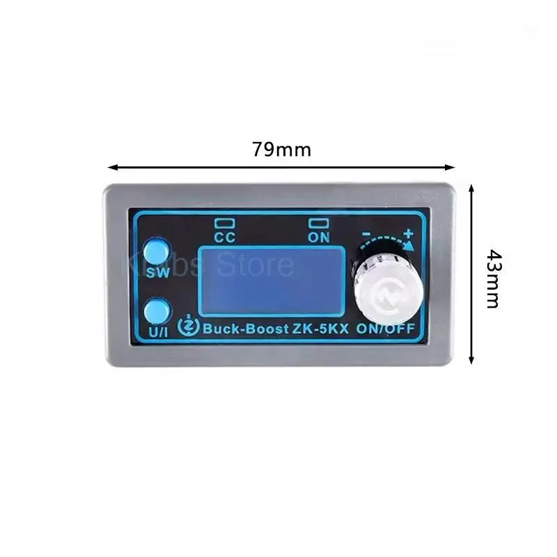ZK-5KX CNC DC 벅 부스트 컨버터 전원 공급 장치 모듈, 자동 조정 가능, 36V, 5A, 80W 조정 전원, 신제품