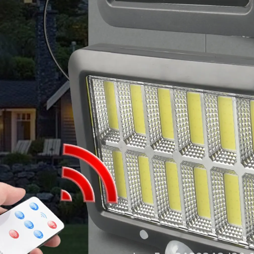 Outdoor Solar Led Lights Source Motion Sensor Wall Lamp Powered Lights Waterproof Night Lighting Sunlight