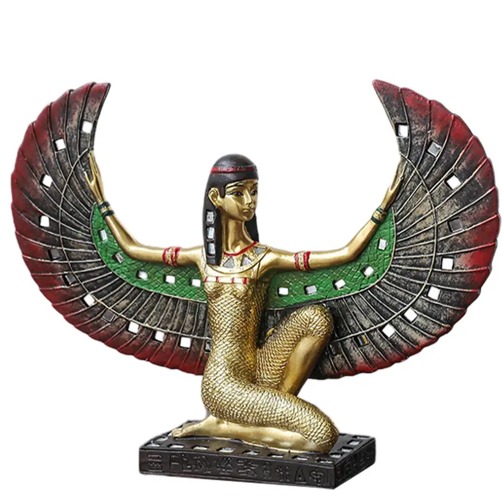 ネフェルtiti-古代のエジプトの彫刻,樹脂製の伝統的な作品 - AliExpress