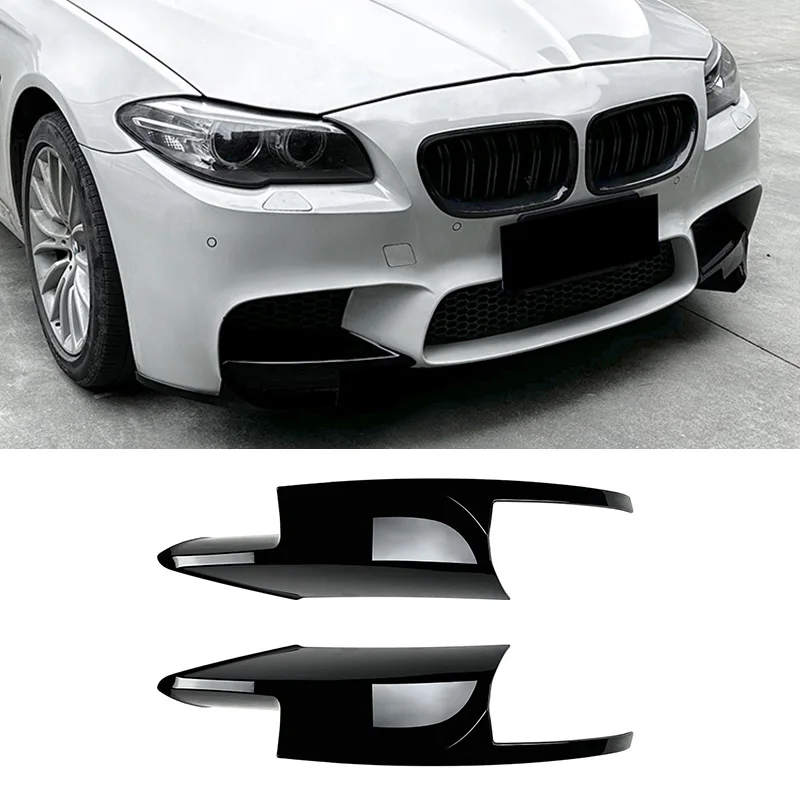 Paraurti Anteriore Lip Side Splitter Spoiler Body Kit Per Bmw Serie 5 M5 F10 2011-2017 Protezione Paraurti Anteriore