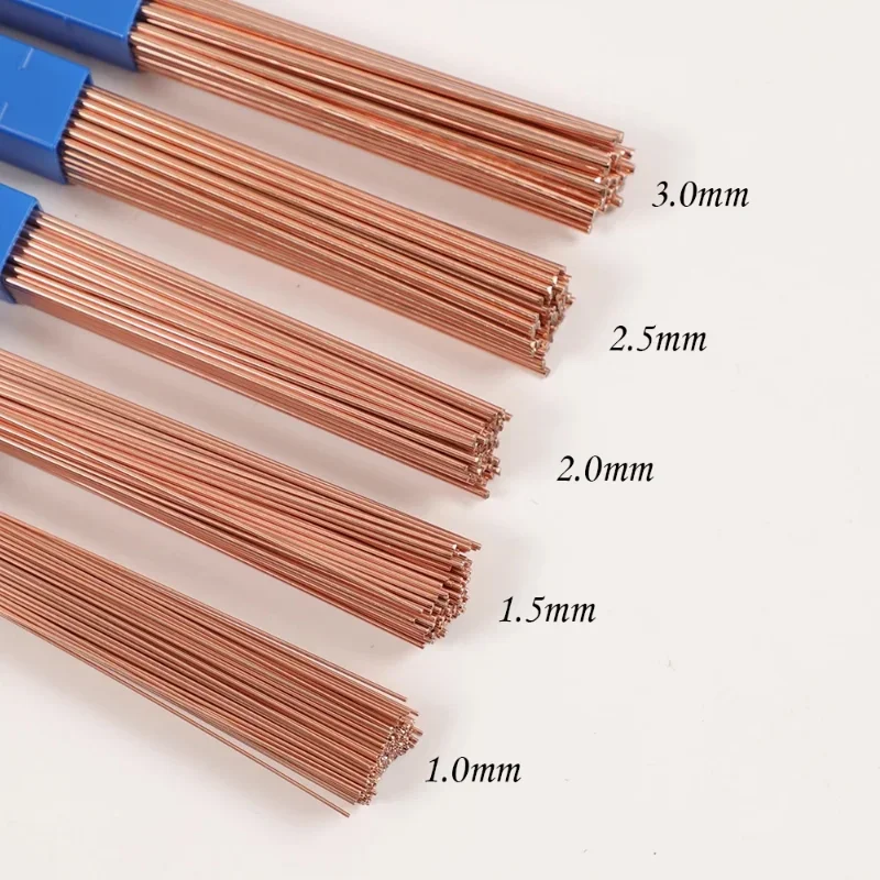 Welding Rods Phosphor Copper Welding Wire Electrode 500mm No Need Solder Powder