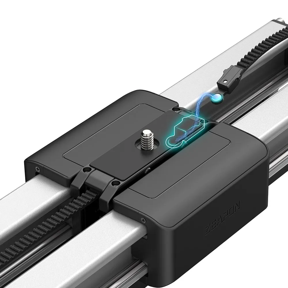 Zeapon Micro 2 Plus Camera Slider Travel Distance 56cm/22in 4.5KG All-Direction Capacity 30s Magnetic Quick Release Secure Lock