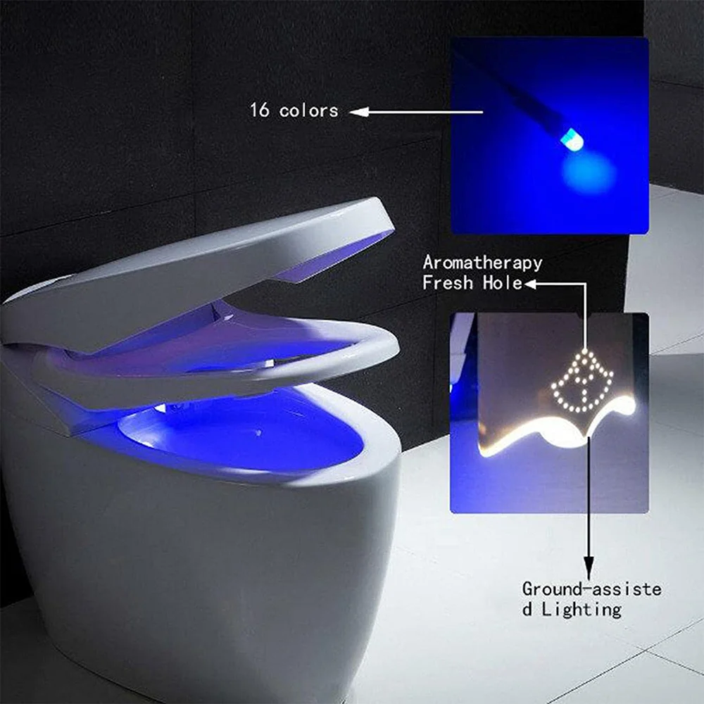 smart USB Rechargeable Led Toilet Bowl Night Light Color changing  Waterproof PIR Motion Sensor Bathroom Lighting sensitive lamp - AliExpress