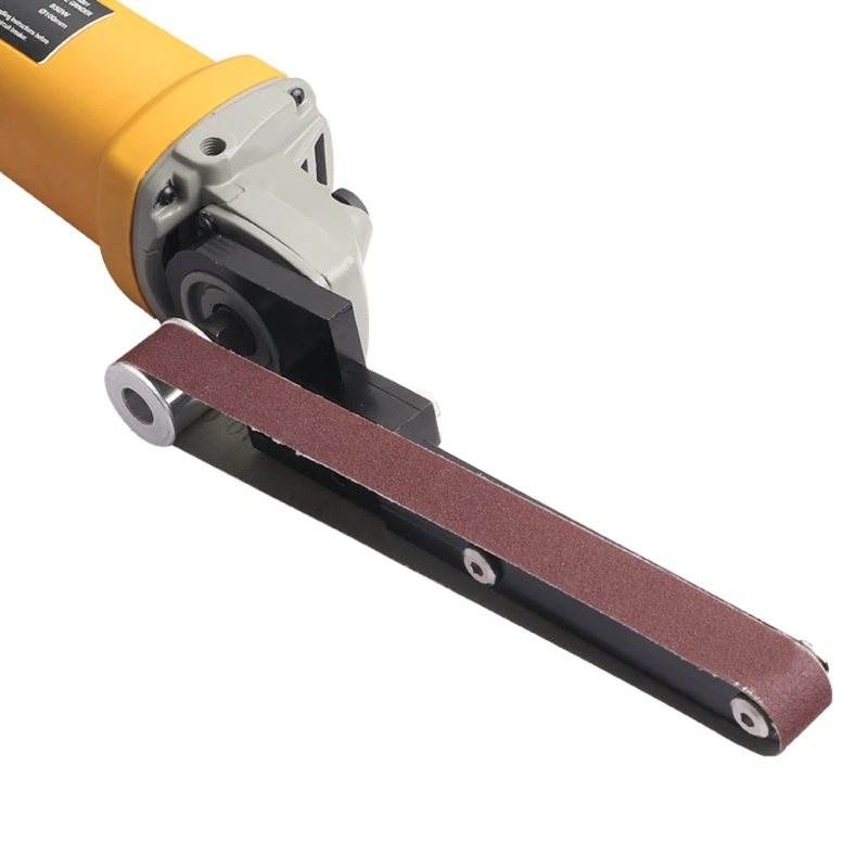 Electric Grinder to Belt Sander Sanding Adapter Pipe Belt Sander Modified Sand Machine for 100 125 Model