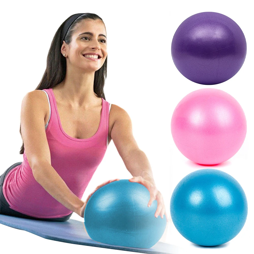 

1PC 25cm Pilates Yoga Ball Explosion-proof Indoor Balance Exercise Gym Ball Fitness Equipment For Yoga Pilates Ballet