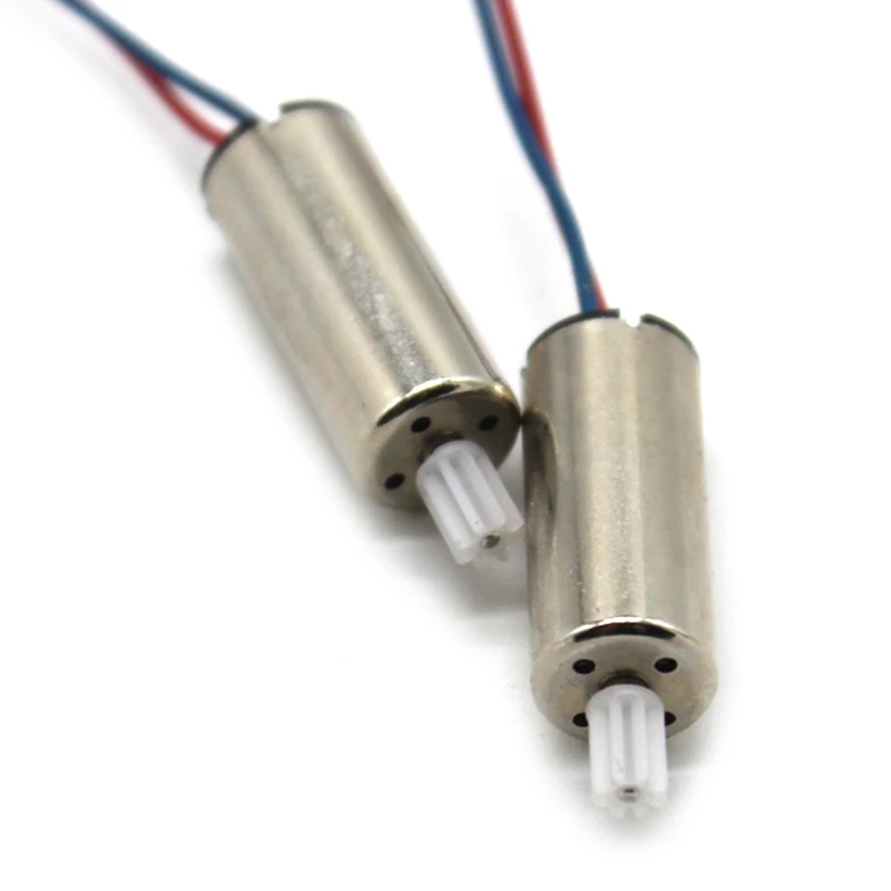 Connecteurs et câbles du moteur sans noyau 716 3.7V 40000 tr/min pour drone FPV micro.