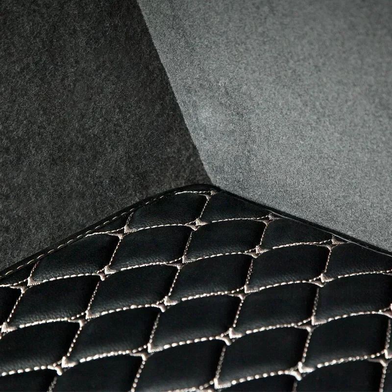 Tappetini per bagagliaio per auto per 7 posti Mitsubishi Outlander 2022 2023 2024 2025 2026 Coperture Cargo Liner Tappeto Accessori interni Veicolo - immagine 3