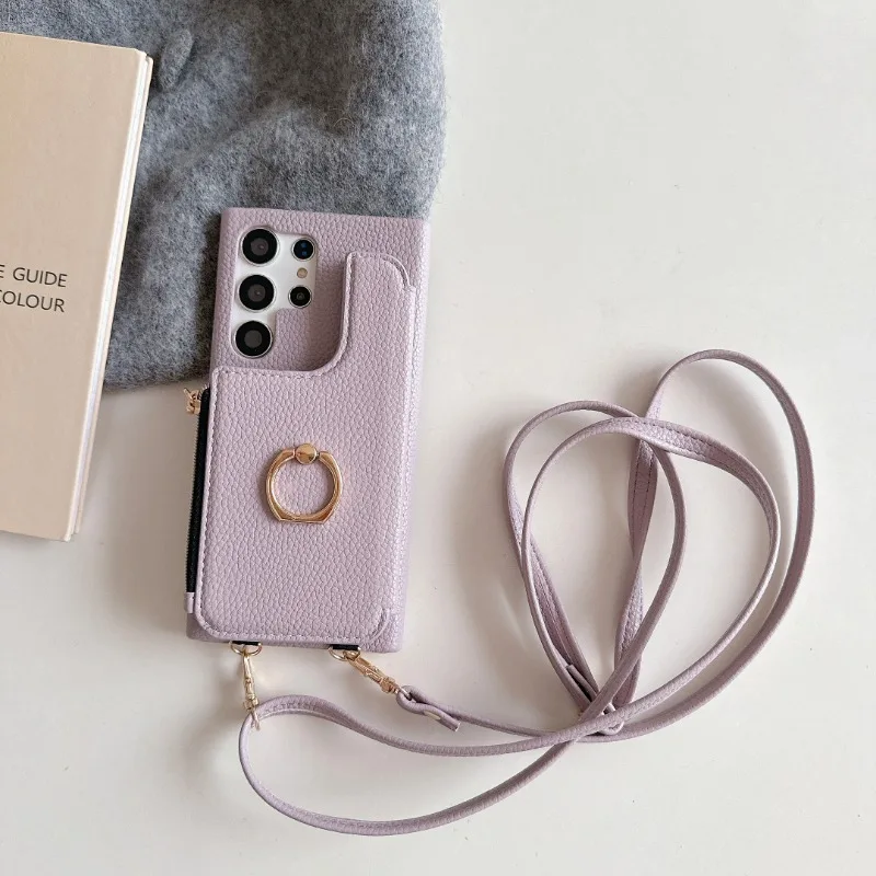 Sleek Crossbody Wallet Phone Case with Card Slots