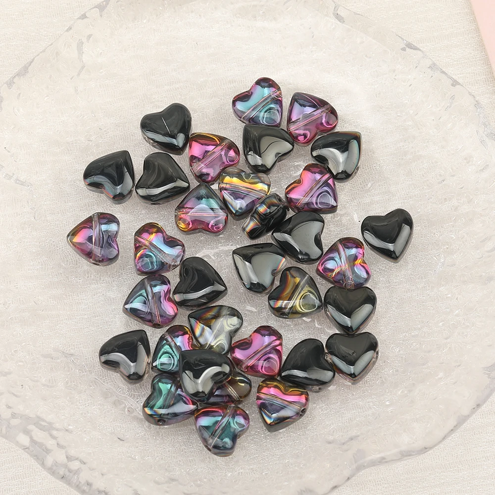Cordial Design Crystal Material/Jewelry Findings & Components/AB Plating/Hand Made Beads/Heart Shape/DIY Beads Making - cordial
