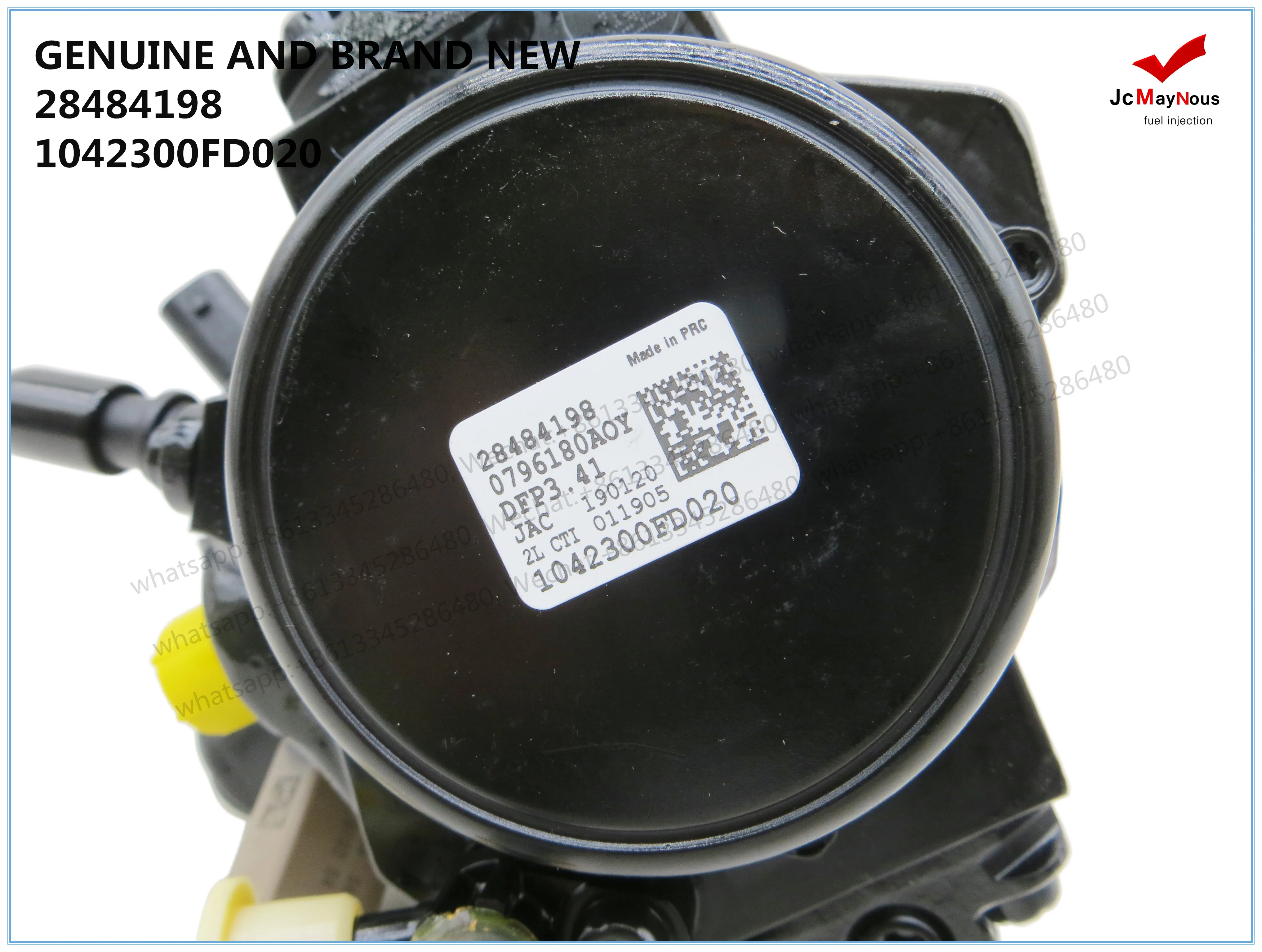 GENUINE AND DIESEL COMMON RAIL FUEL PUMP 28484198, 1042300FD020 FOR JAC ENGINE