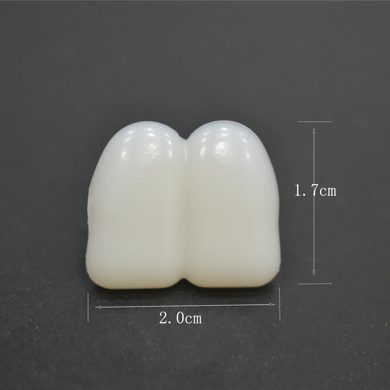 1 Pair Halloween Zombie Denture Spoof Toys Party Denture Ball Props Denture Holloween Party Decor