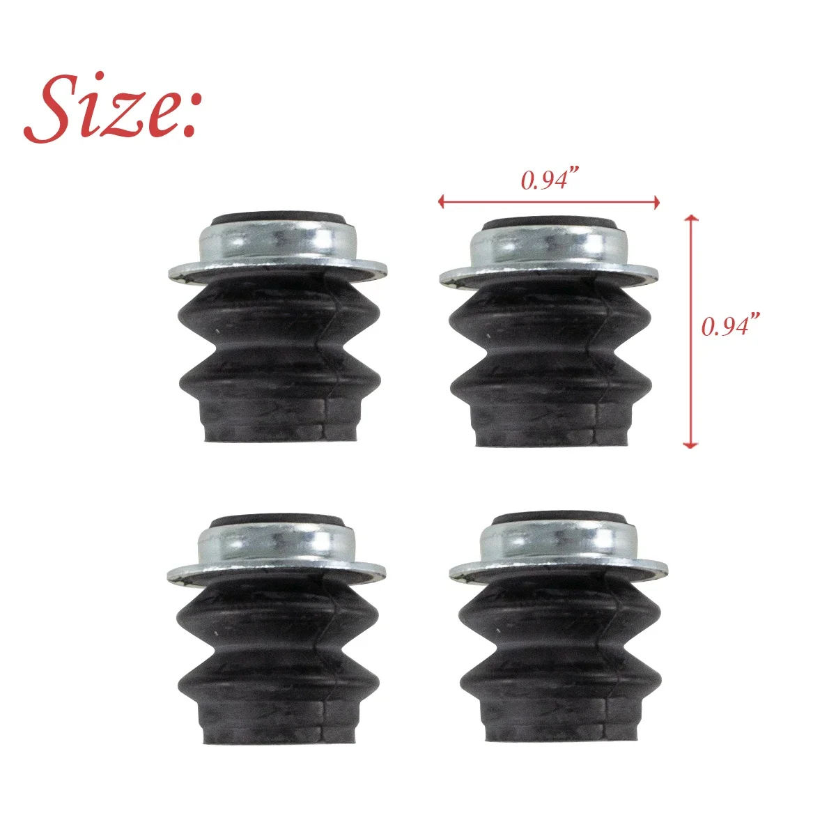 Bellow Brake Caliper Guide for TOYOTA (AVENSIS/COROLLA/RAV 4) LEXUS (IS/GS/LS) 47775-30070 47775 30070 4Pcs