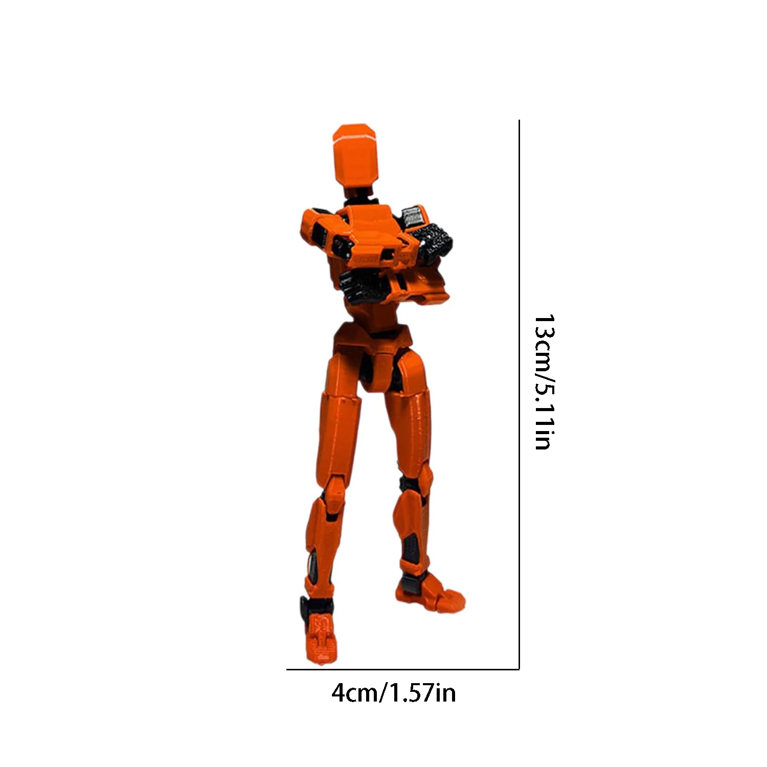 Children's doll 13 joint movable 3D printed toy, 3rd generation dummy DIY assembly full body decompression artifact 2