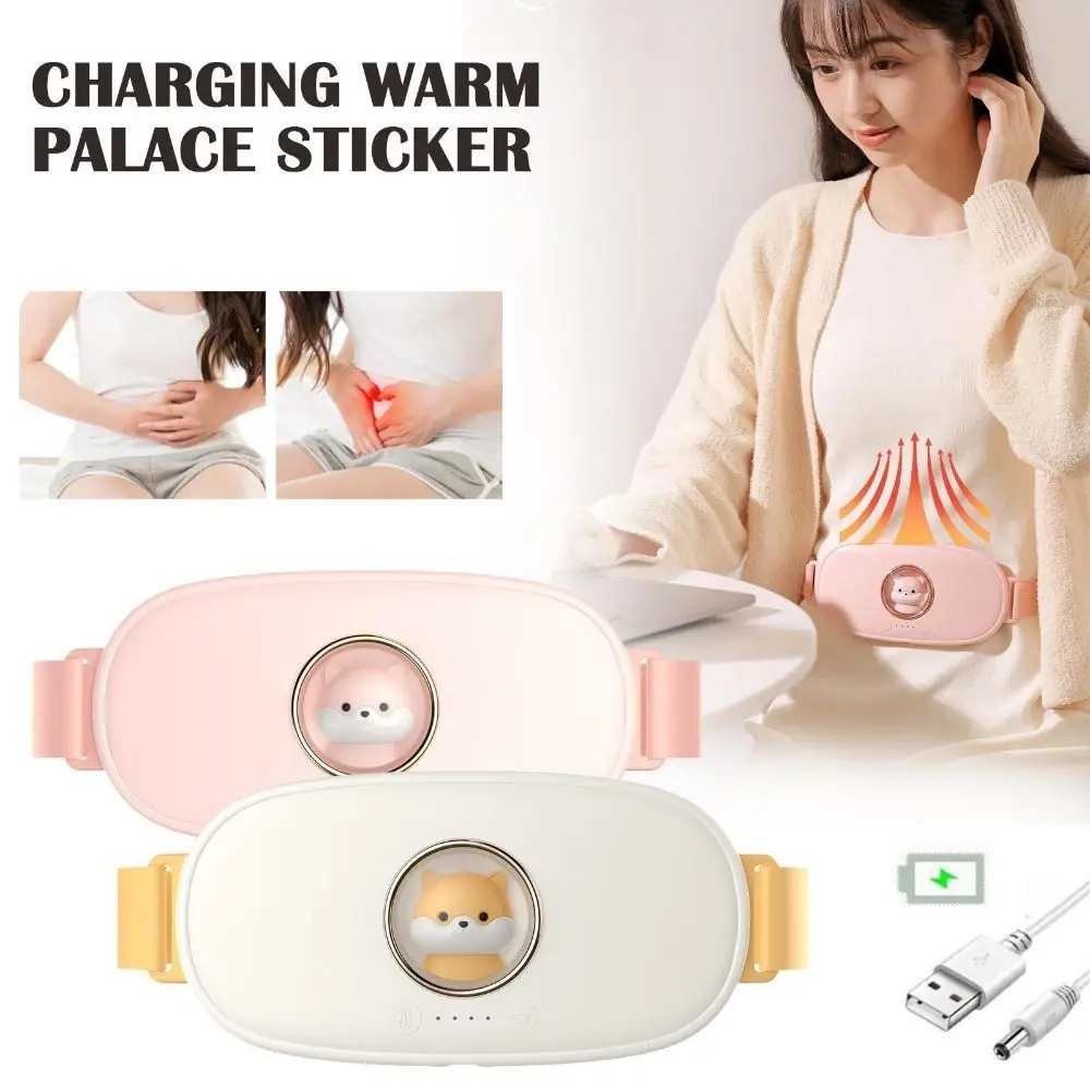 Relief Cramps Period Pain Comfortable Heating Waistband Menstrual Heat Pad Belt USB Electric Heating Warm palace belt