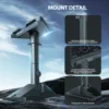 for Starlink Gen 3 Roof Top Exterior Wall Mount for Starlink V3 Pipe Adapter and Installation Bracket Wall Mount Kit 1