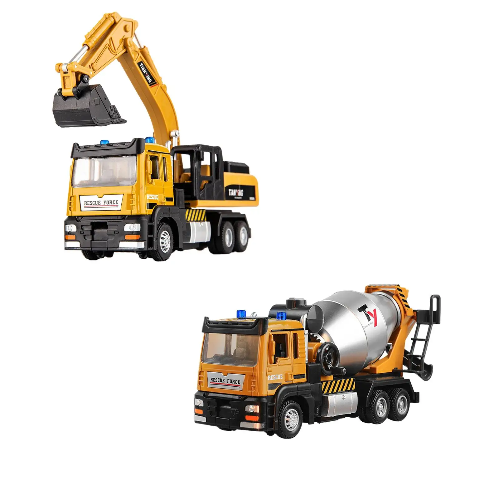 

Construction Trucks Toys Mini Engineering Models for Boy Girls Ages 3 and up