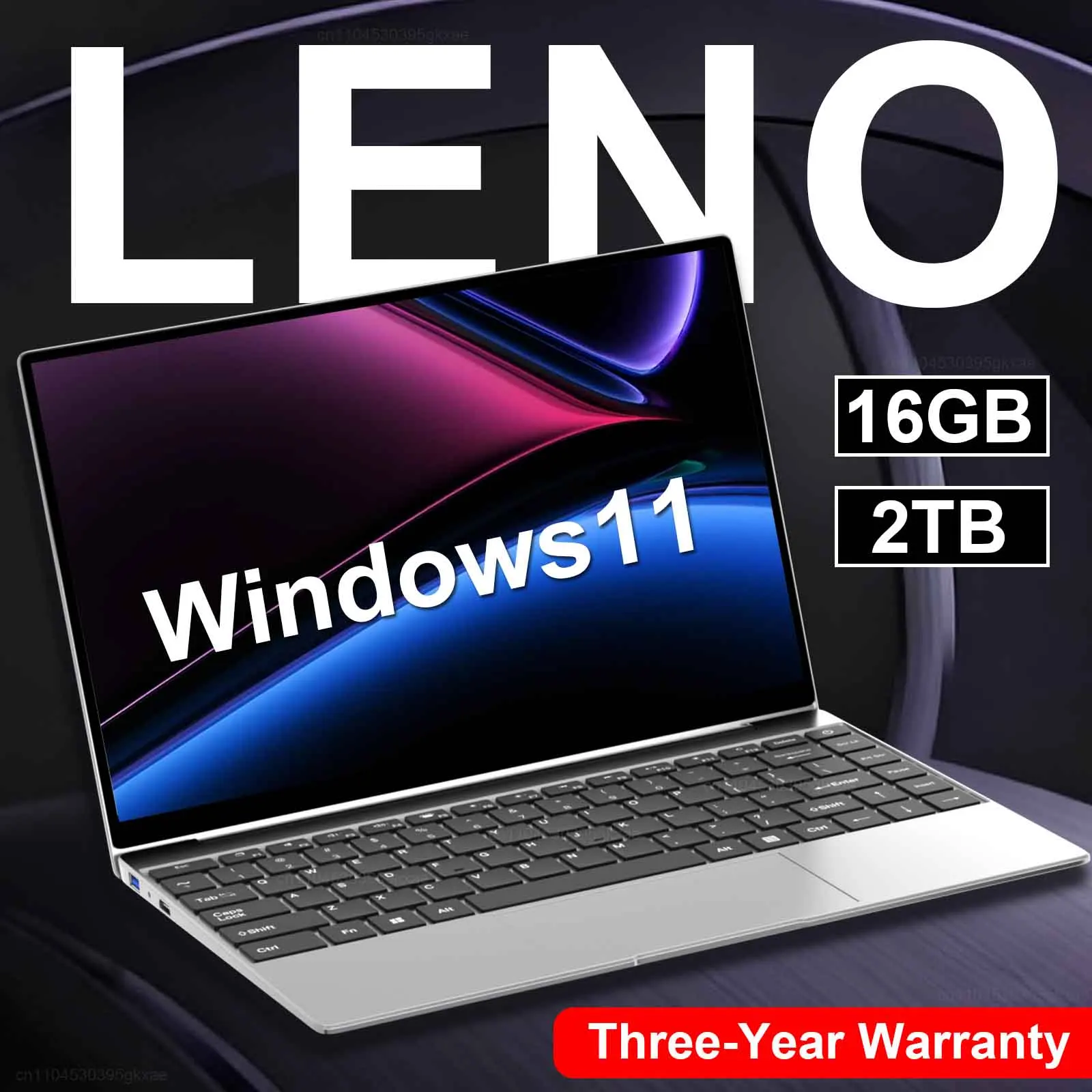 LENO 14.1″ Ultra Slim Laptop Windows11 16GB RAM 2TB SSD Intel N3700 Notebook Gamer 1920*1080 Display Office Study Computer PC