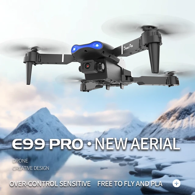 2024 New E99 Pro RC Drone Professinal With Wide Angle Dual HD Camera Foldable RC Helicopter WIFI FPV Height Hold Apron Sell 3
