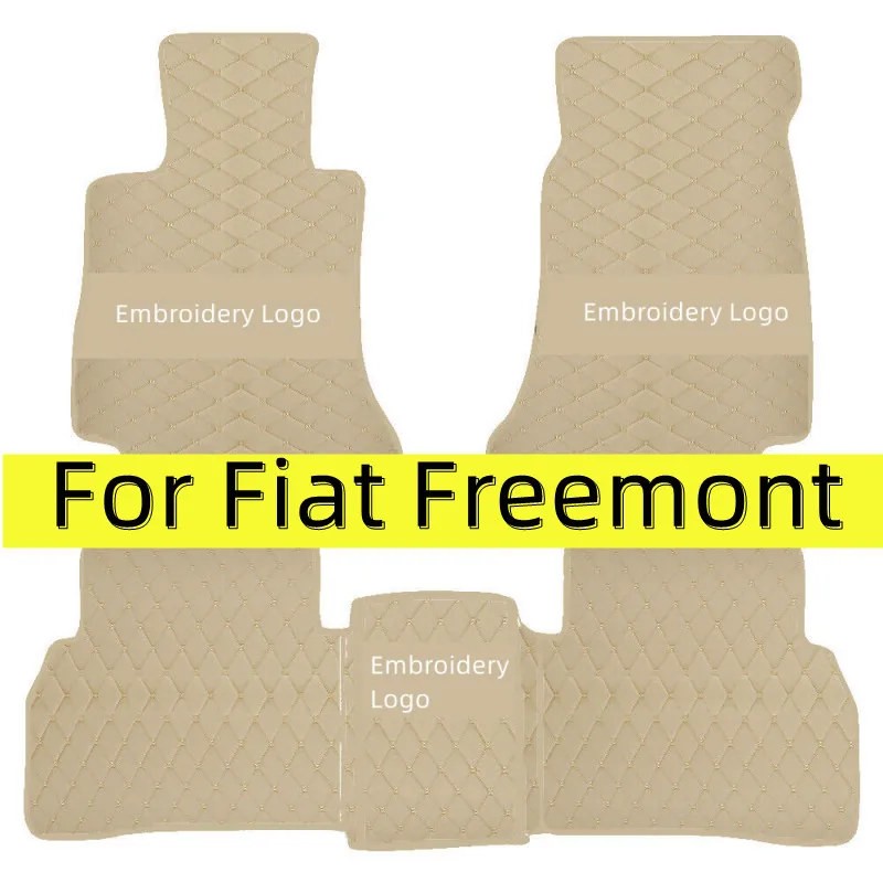 

Car Floor Mats For Dodge Journey Fiat Freemont 2011~2019 7seat Waterproof Tapetes Para Automovil Car Matts Floor Car Accessories