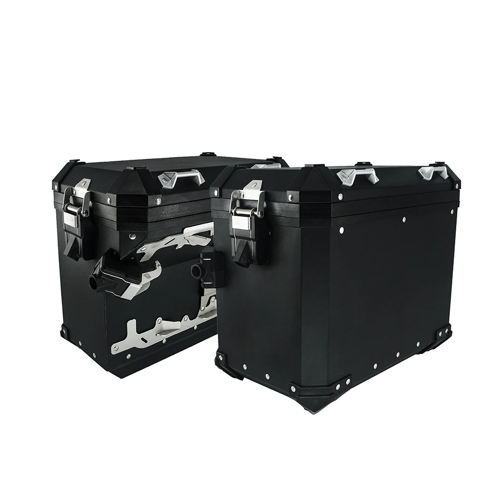 Side Panniers Top Box Tail Saddle Rear Case Box Luggage Bag Saddlebag Trunk motorcycle tail box motorcycle panniers rack motorcycle rear seat bag For BMW R1200GS R1250GS Adventure Adv LC 2014 -