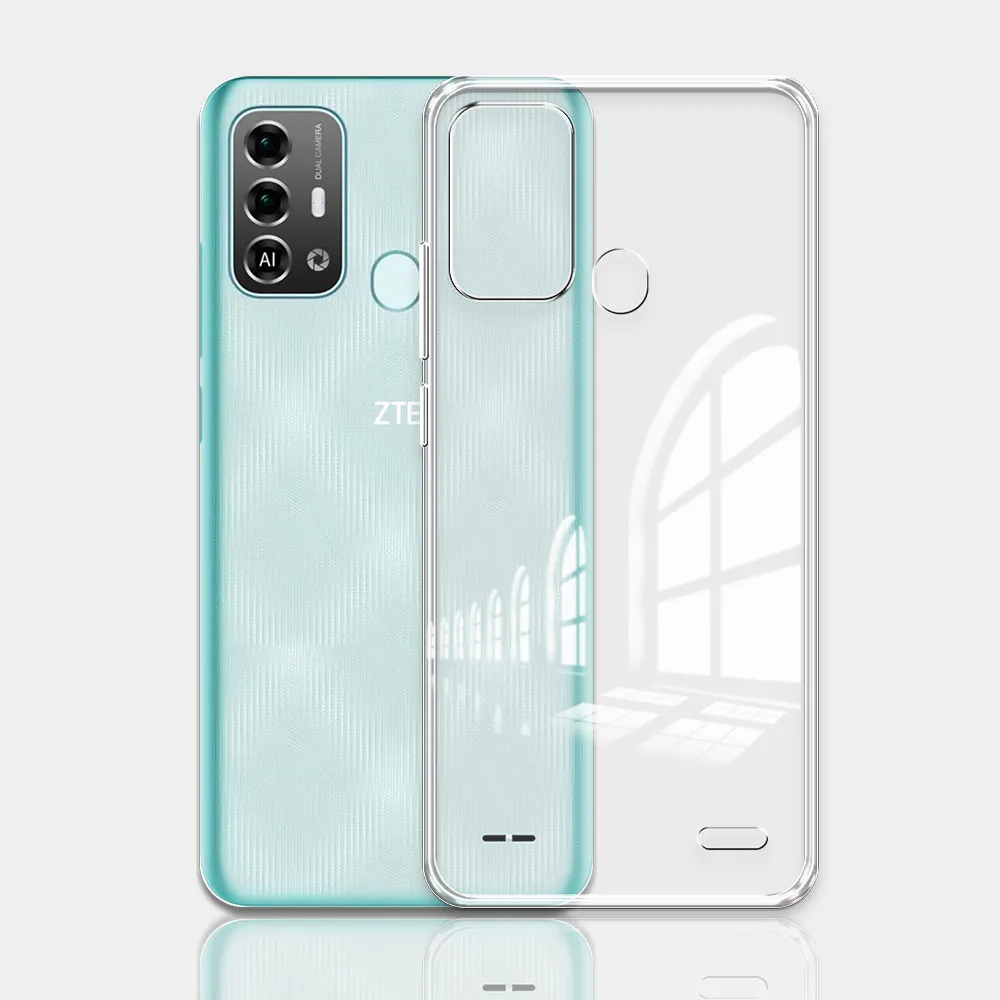 Clear Soft Silicone Phone Case with Bumper Coque and Anti-Slip Grip