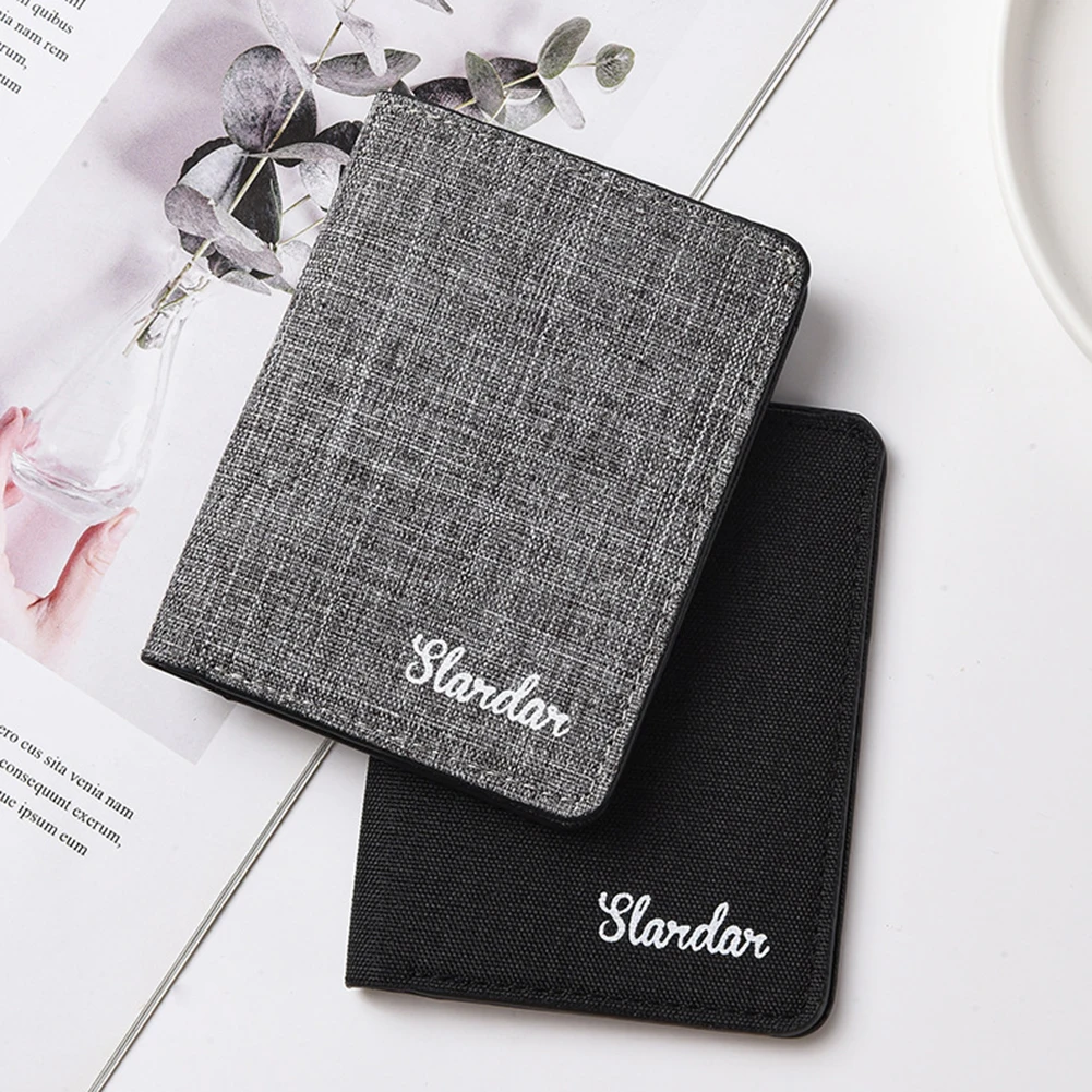 Men's small vintage multi-card-slot purse wallet for daily life dating