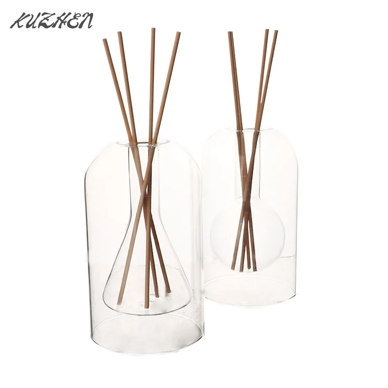 

Storage Containers Diffuser Bottles Aromatherapy Diffuser Bottle Modern Simple Diffuser Glass Bottle Essential Oil Organizers