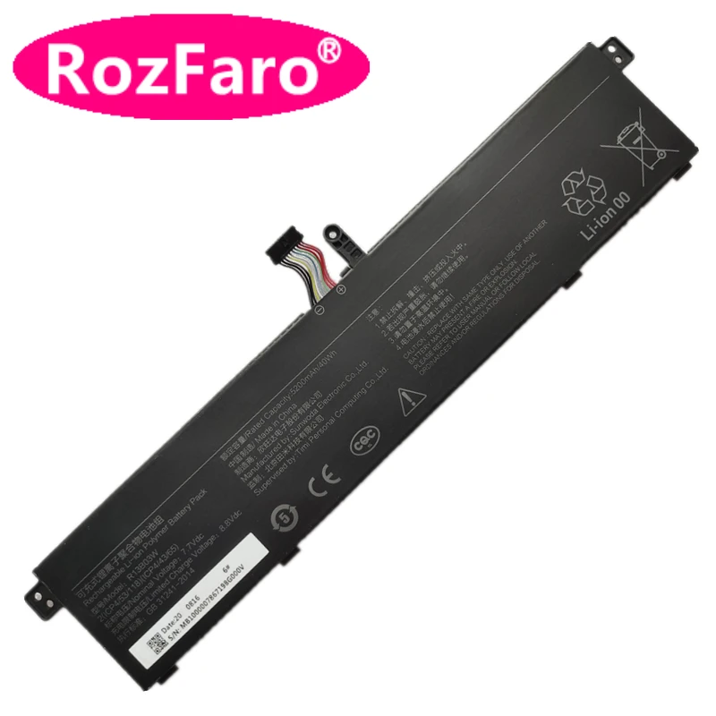 Rozfaro r13b03w laptop akku 7,7 v 40wh 5200mah für xiaomi redmibook 13 XMA1903-AF XMA1903-AN XMA1903-BB tablet pc